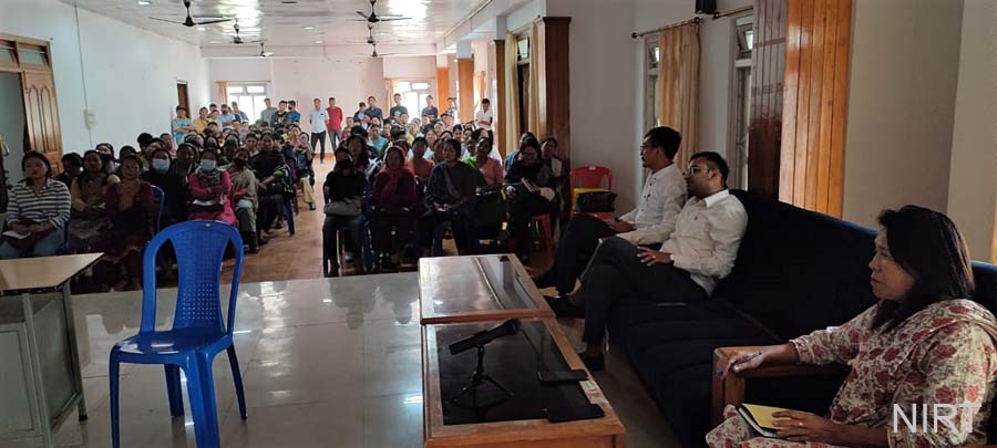 Meeting with student and women organizations of Senapati District, Manipur for TB Elimination project