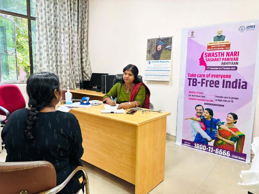 Swasth Nari Sashakt Parivar Abhiyaan at ICMR-NIRT -2025