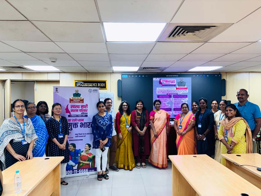 Swasth Nari Sashakt Parivar Abhiyaan at ICMR-NIRT -2025