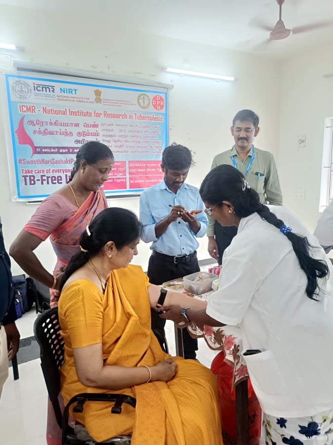 Swasth Nari Sashakt Parivar Abhiyaan at ICMR-NIRT -2025