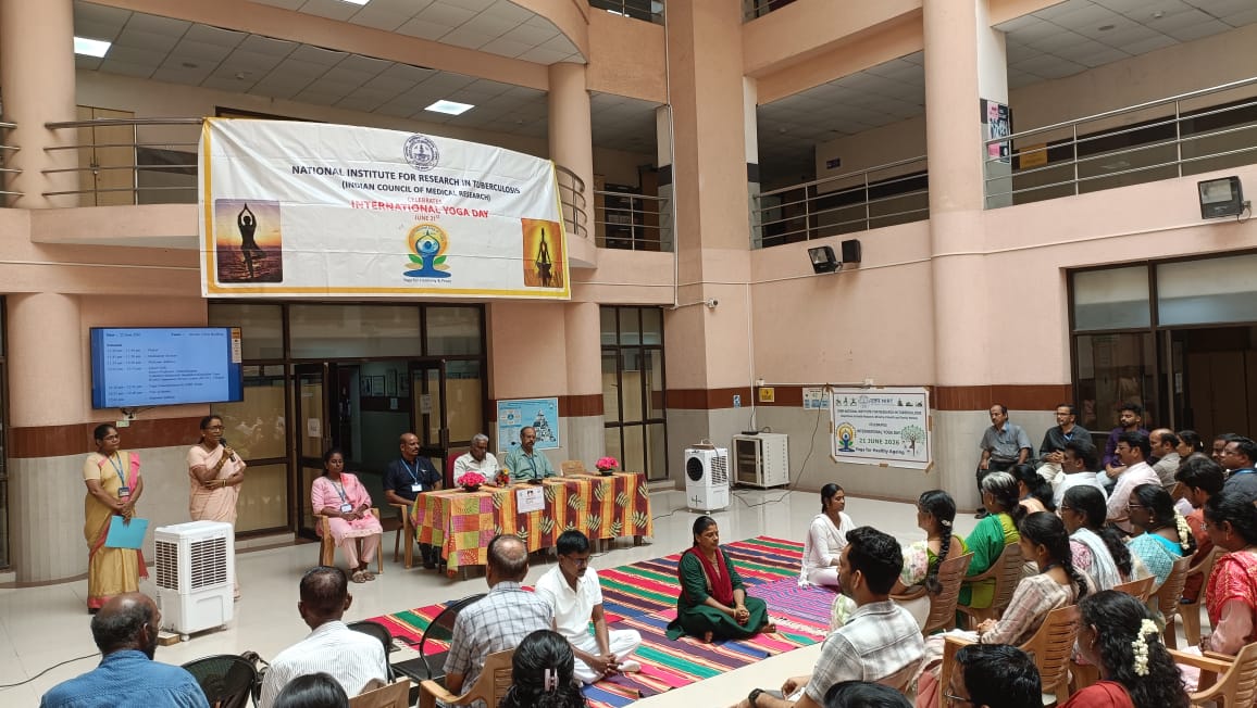 ICMR-NIRT observes 12th International Day of Yoga 2026