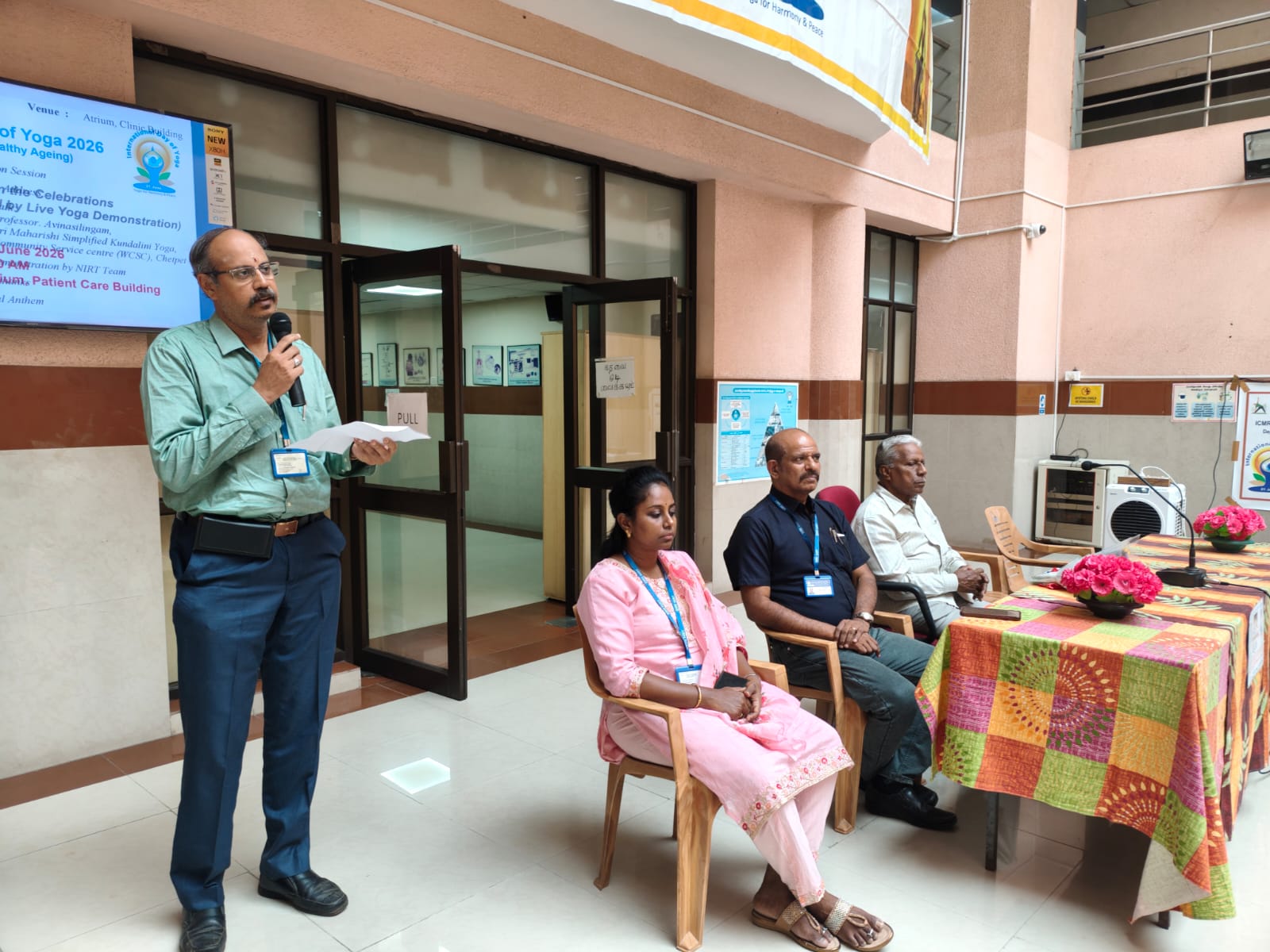 ICMR-NIRT observes 12th International Day of Yoga 2026