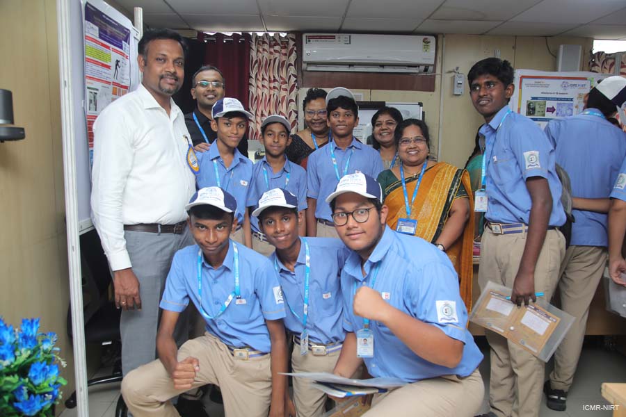 ICMR SHINE (Science & Health Innovation for the NextGen Explorers) initiative @ ICMR-NIRT