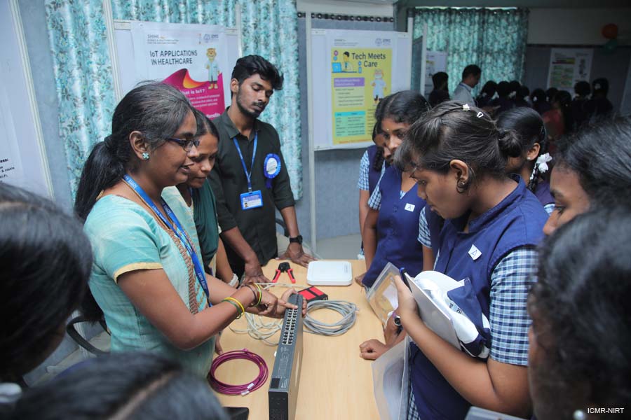 ICMR SHINE (Science & Health Innovation for the NextGen Explorers) initiative @ ICMR-NIRT