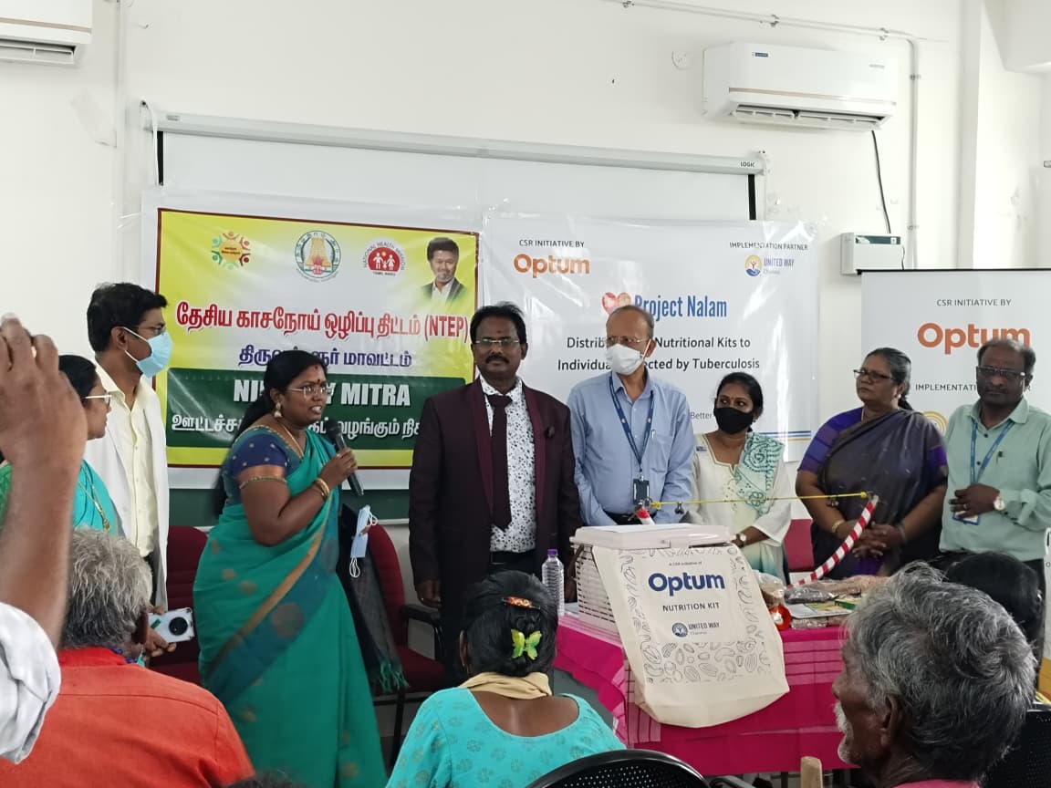 Nutritional Support Drive for TB Patients Launched Under NTEP