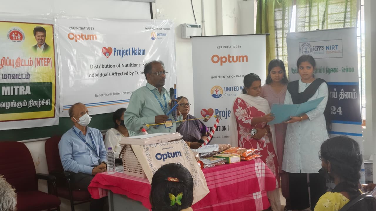 Nutritional Support Drive for TB Patients Launched Under NTEP
