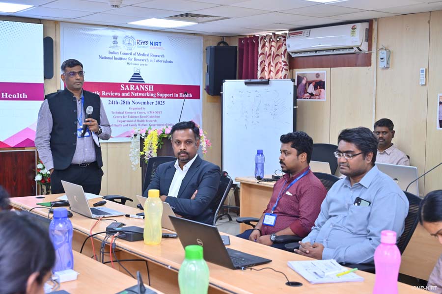 SARANSH (META program): Advancing systematic reviews of diagnostic test accuracy in India -2025