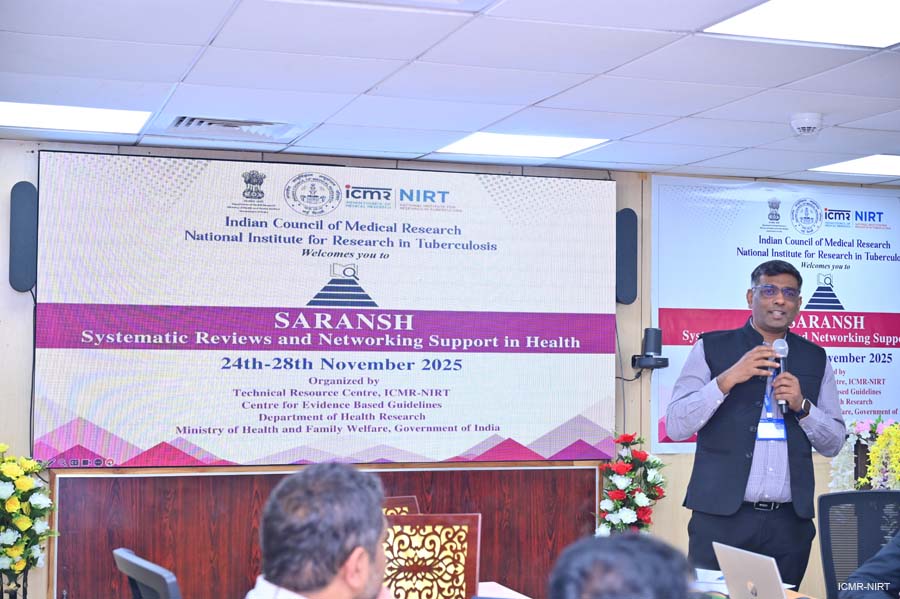 SARANSH (META program): Advancing systematic reviews of diagnostic test accuracy in India -2025