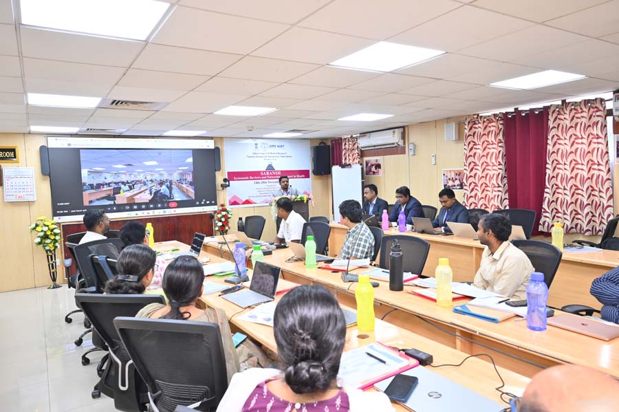 SARANSH (META program): Advancing systematic reviews of diagnostic test accuracy in India -2025