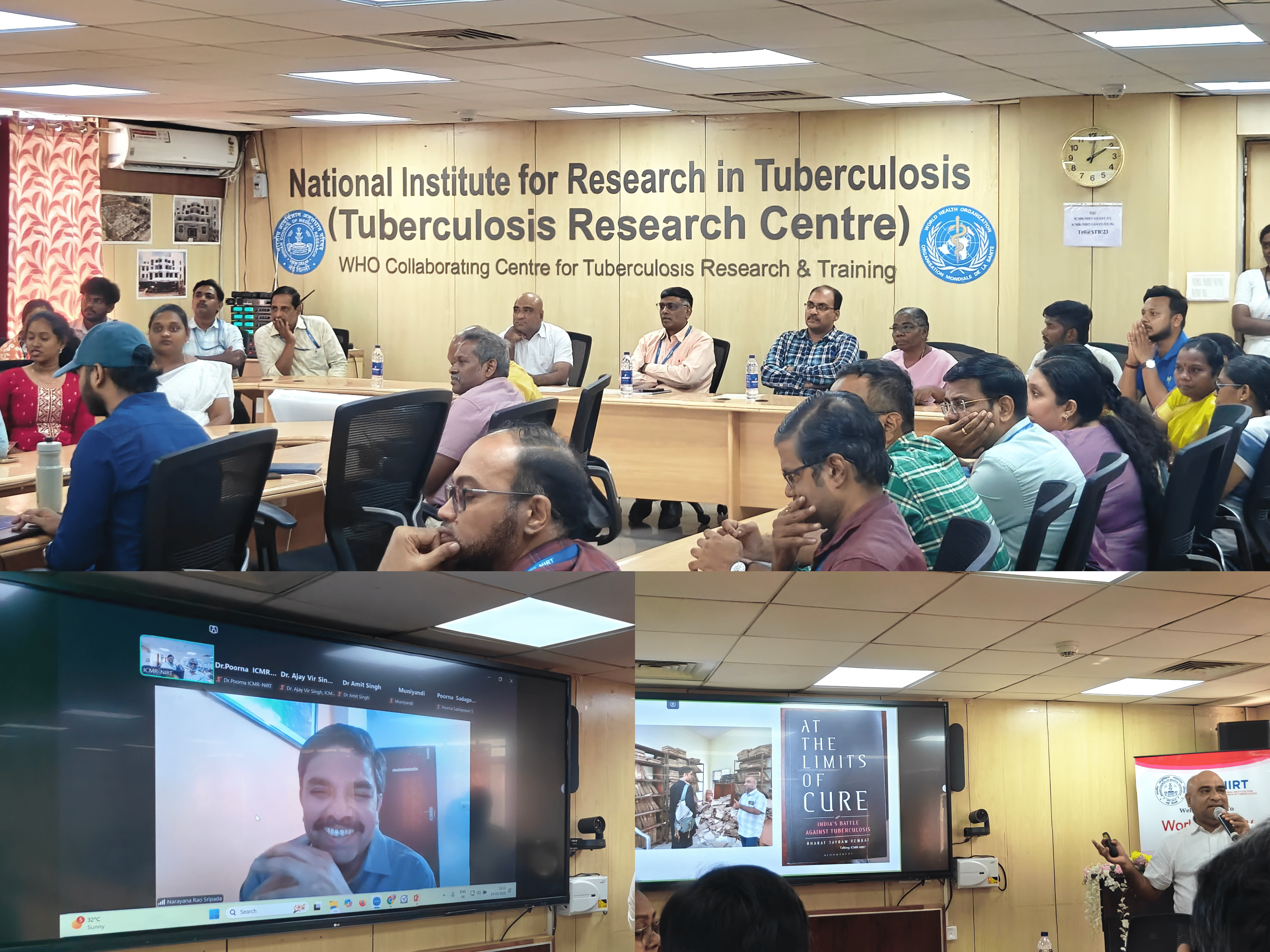Commemoration of World TB Day 2026 at ICMR-NIRT 24th March 2026