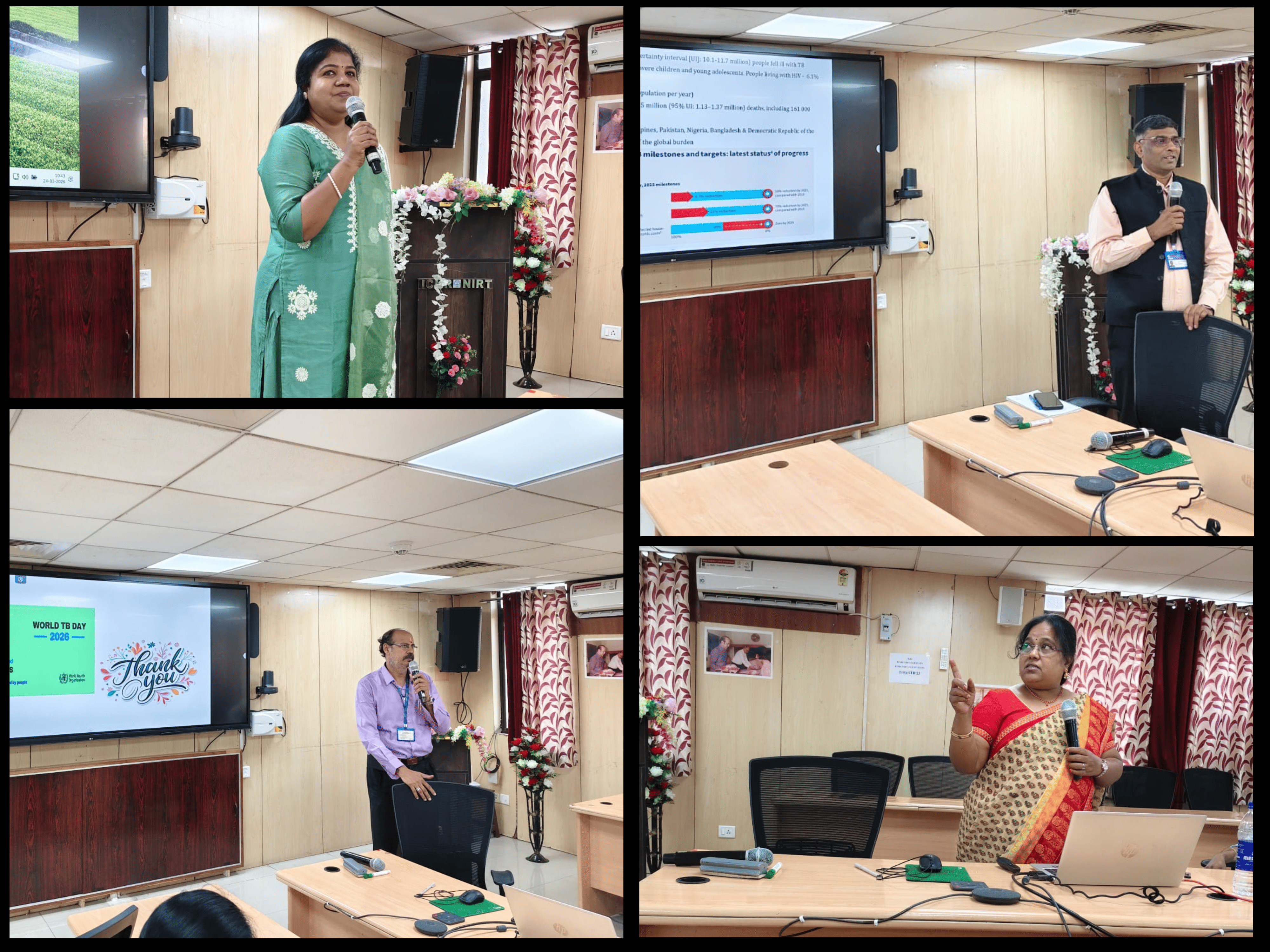 Commemoration of World TB Day 2026 at ICMR-NIRT 24th March 2026