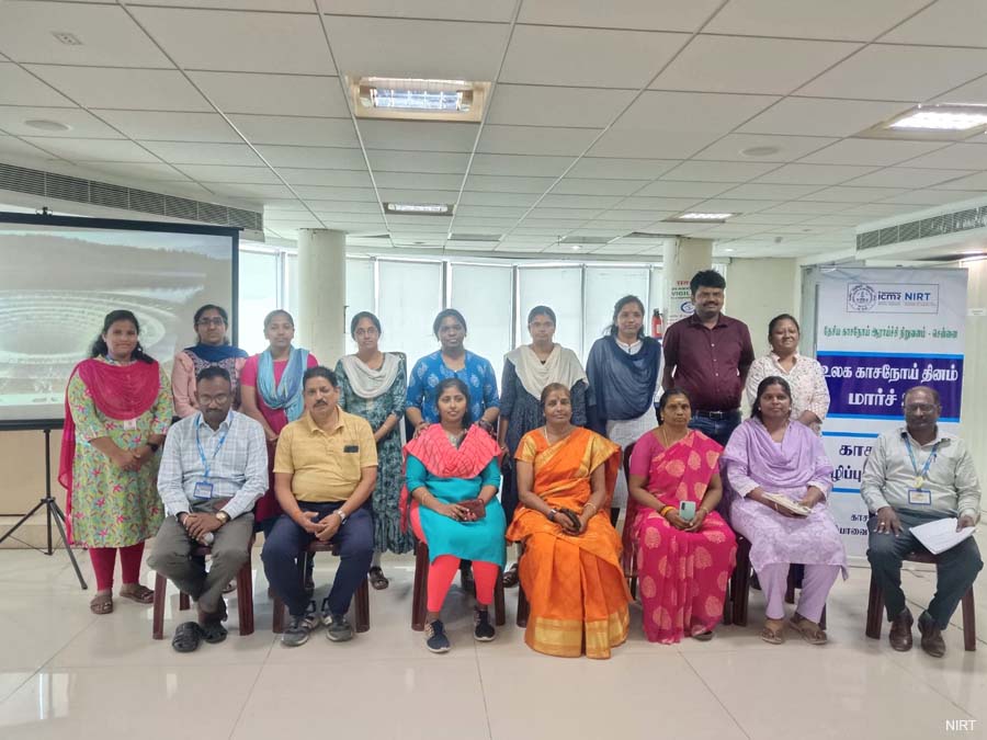 Awareness program on tuberculosis and lung health at Food Corporation of India, Chennai