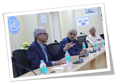 Visit of Secretary, DHR & Director General, ICMR