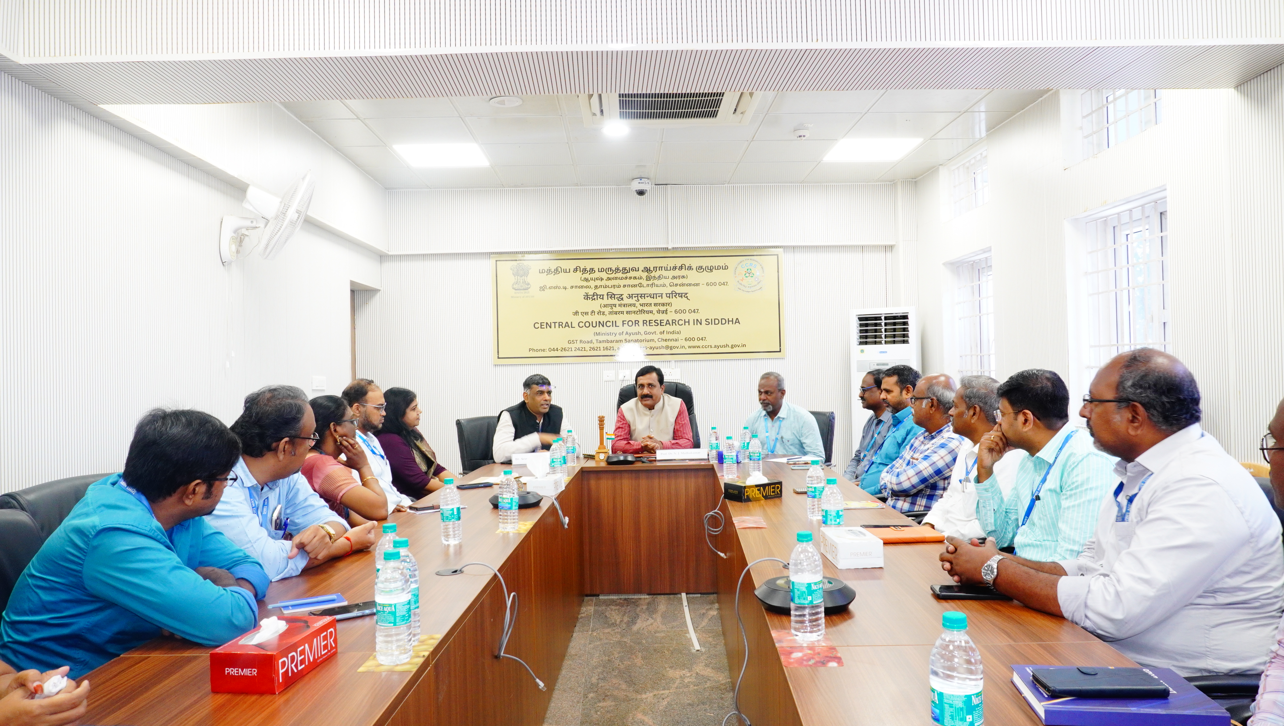 Signing of MoU between ICMR-NIRT and CCRS: Promotion of Collaborative Research for TB Elimination through Siddha Integration  19th May, 2026