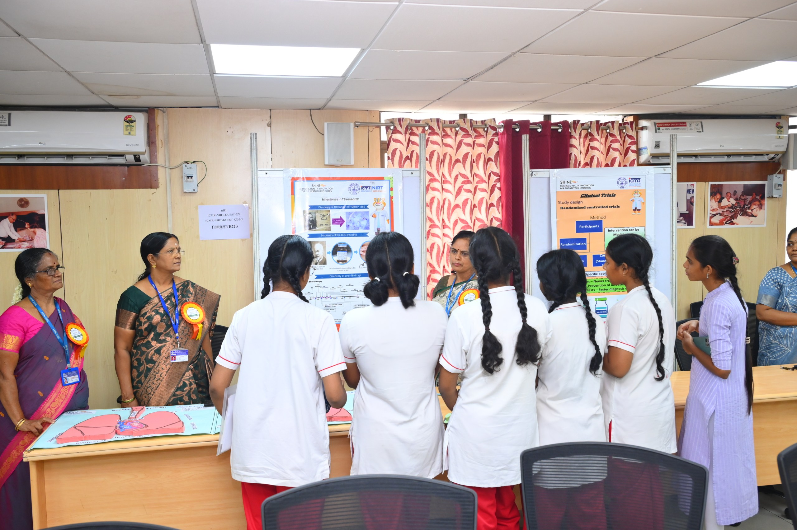 Photo from an ICMR-SHINE Lab Day