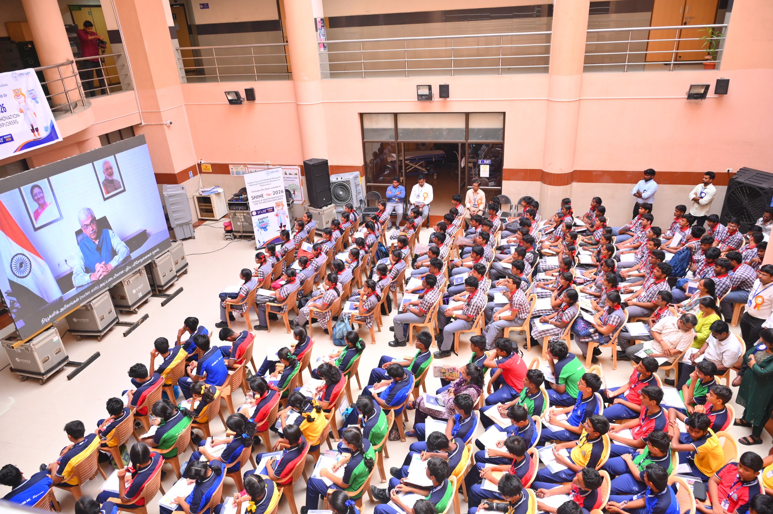 Photo from an ICMR-SHINE Lab Day