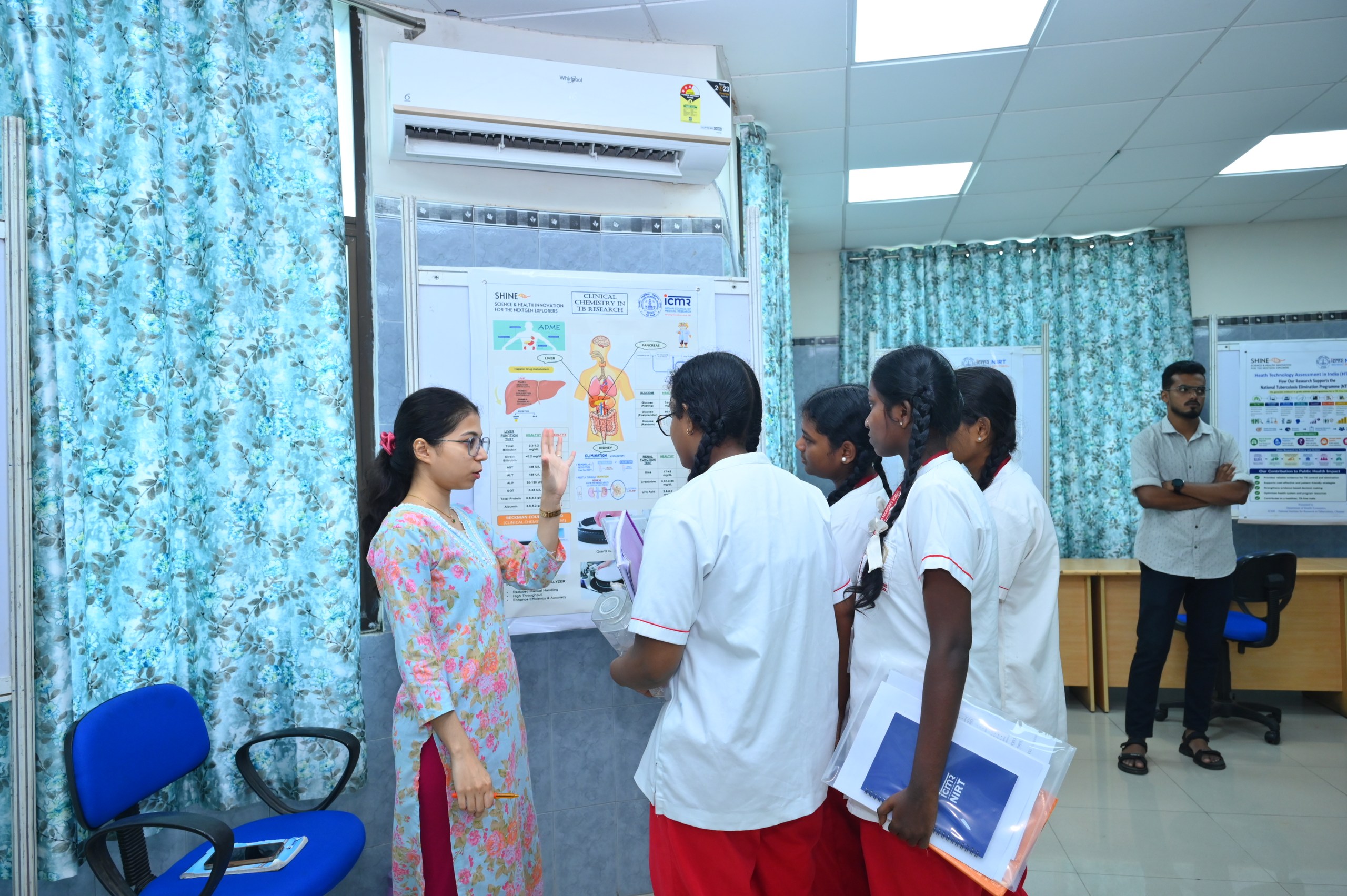 Photo from an ICMR-SHINE Lab Day